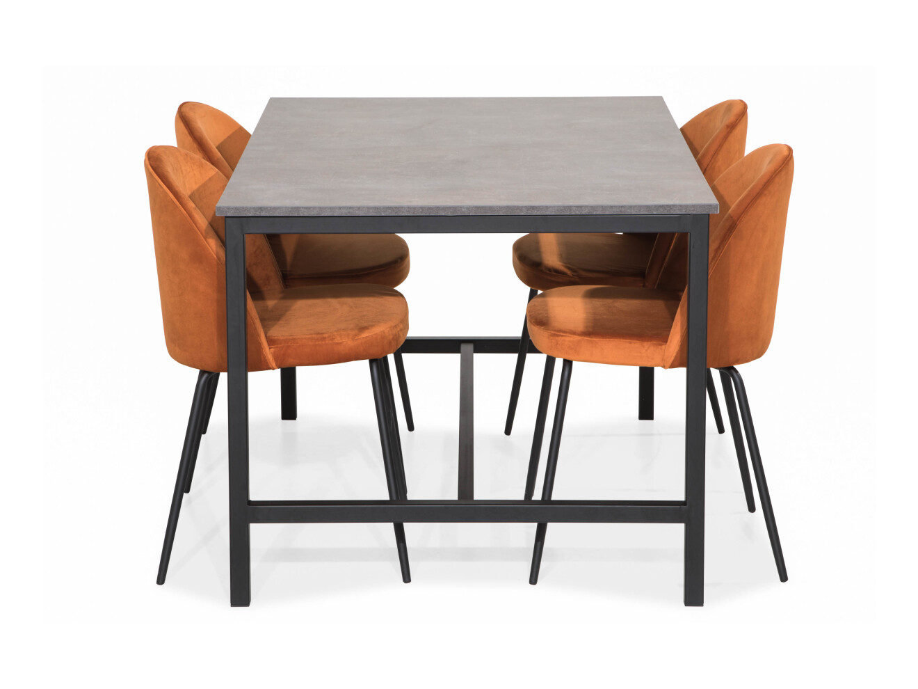 Conjunto para refeições Charleston 150 (Laranja)