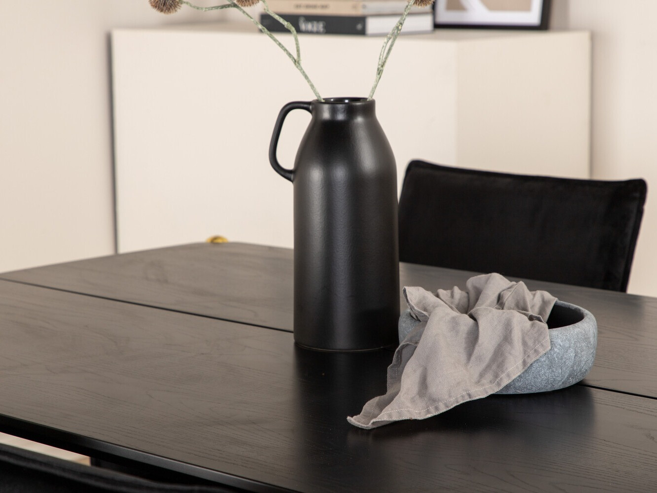 Conjunto para refeições Dallas 5034 (Preto)