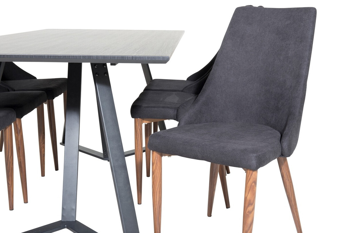 Conjunto para refeições Dallas 1767 (Preto)