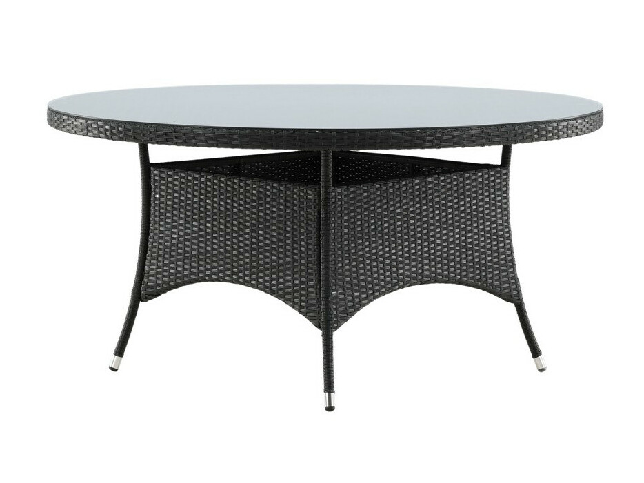 Mesa para o exterior Dallas 667 (Preto + Cinzento)
