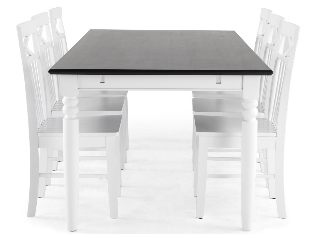 Conjunto para refeições Scandinavian Choice 649 (Branco + Preto)