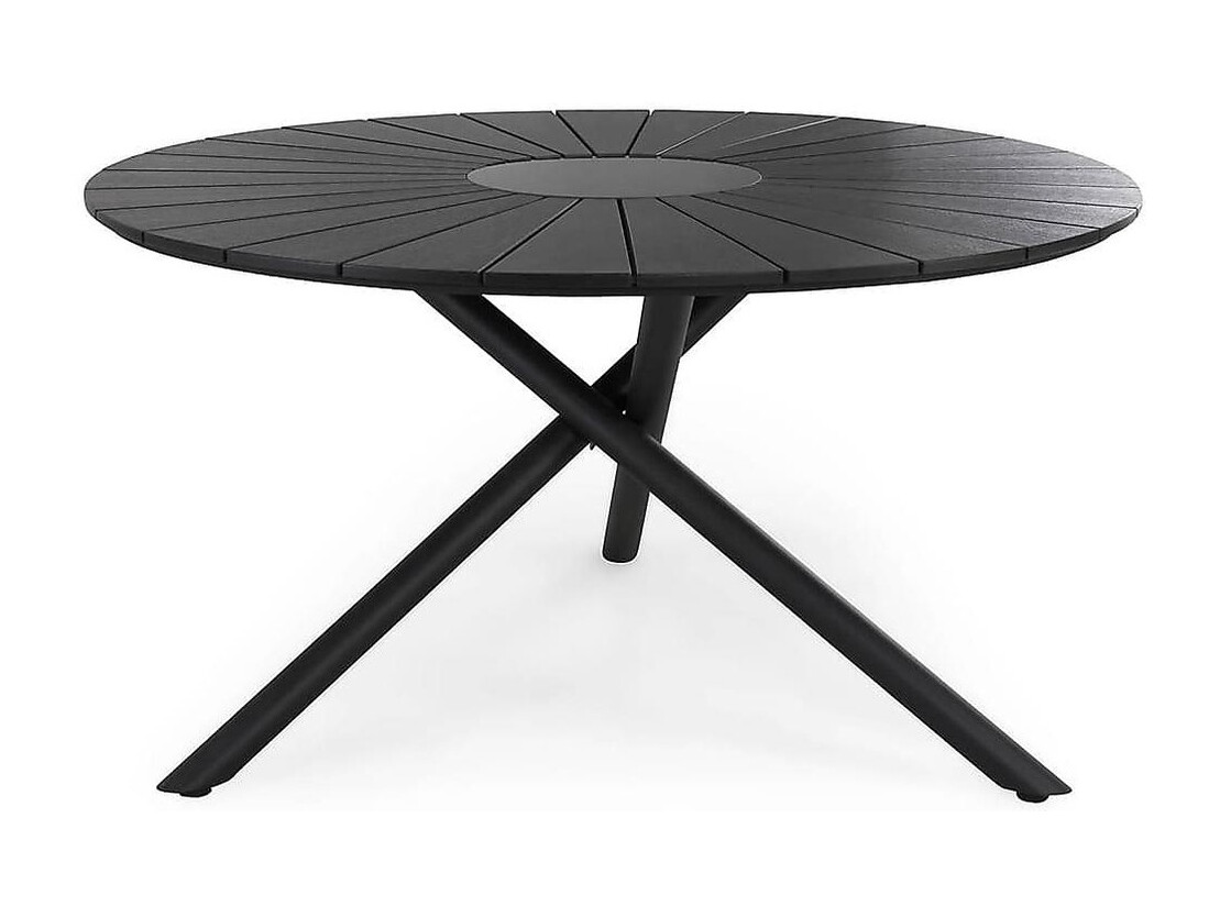 Conjunto de mesa e cadeiras deNoord 283 (Preto)