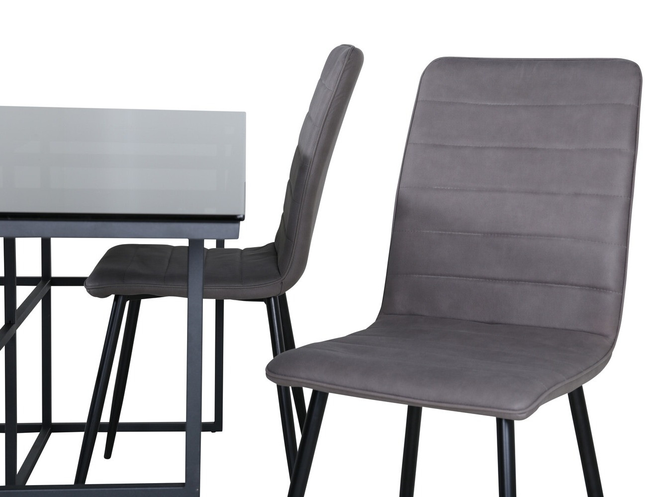 Conjunto para refeições Dallas 2642 (Cinzento + Preto)