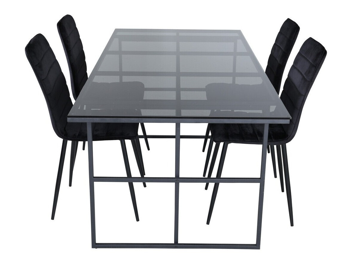 Conjunto para refeições Dallas 2642 (Preto)