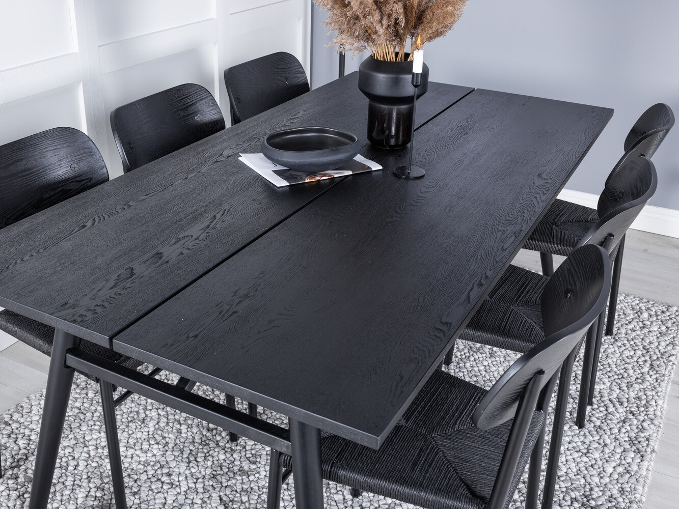 Conjunto para refeições Dallas 1785 (Preto)