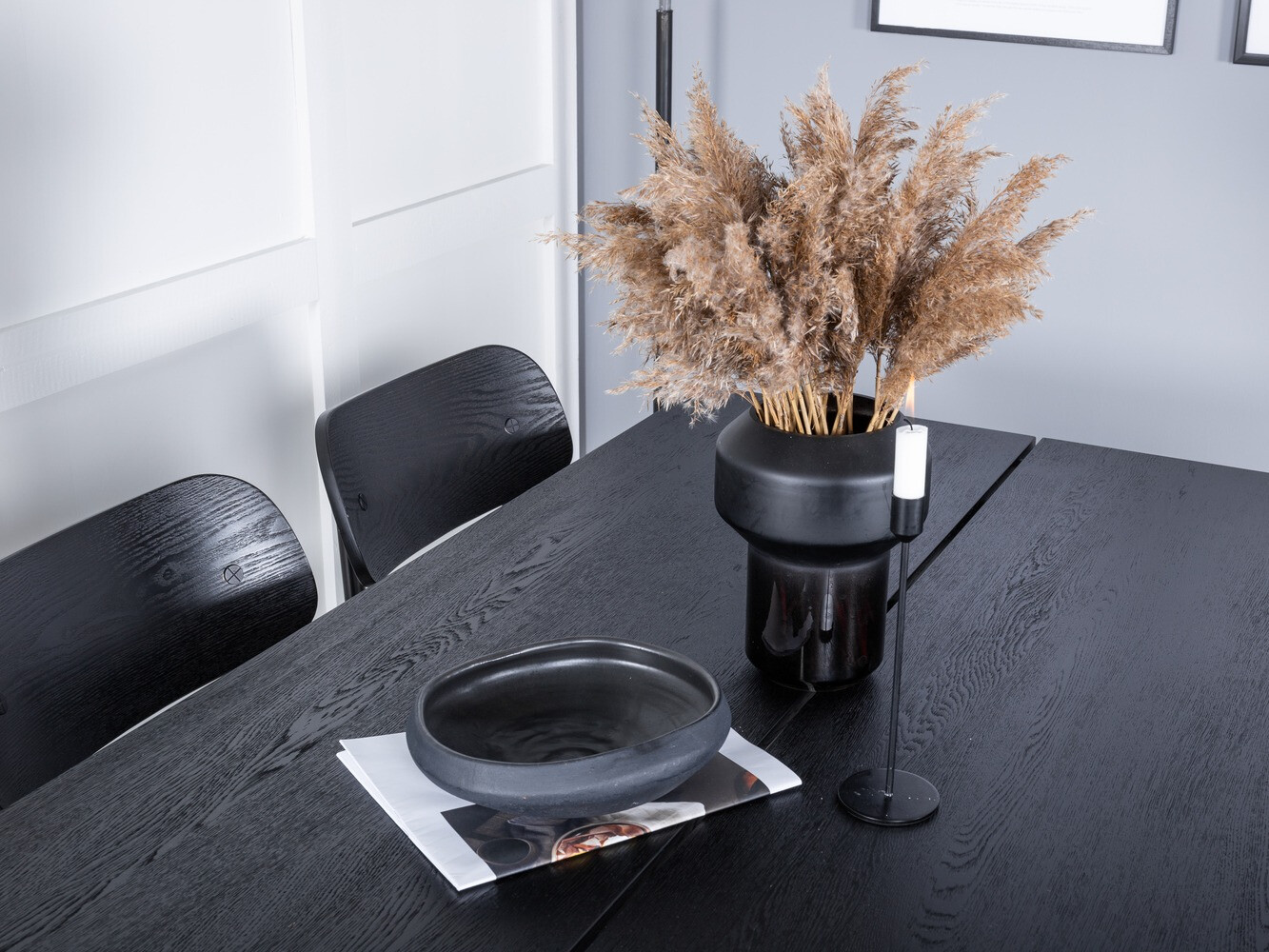 Conjunto para refeições Dallas 1785 (Preto)