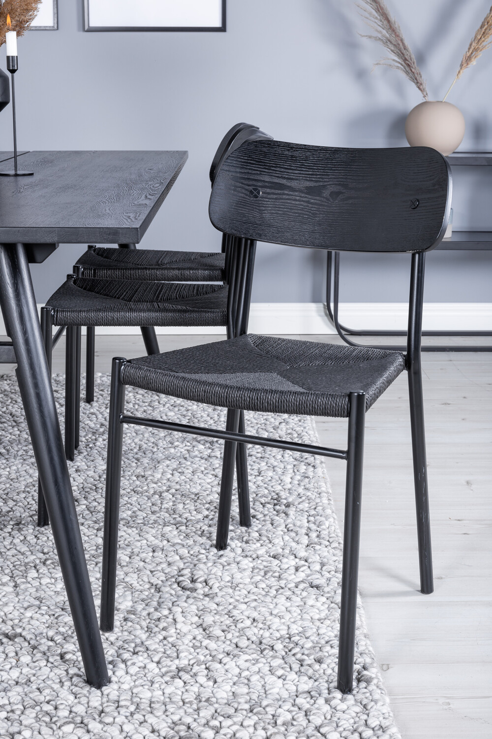 Conjunto para refeições Dallas 1785 (Preto)