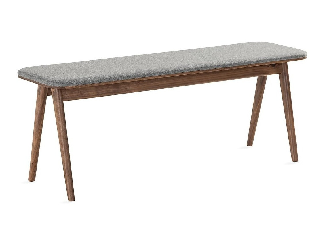 Banco Albelu 106 (Cinzento + Castanho escuro)