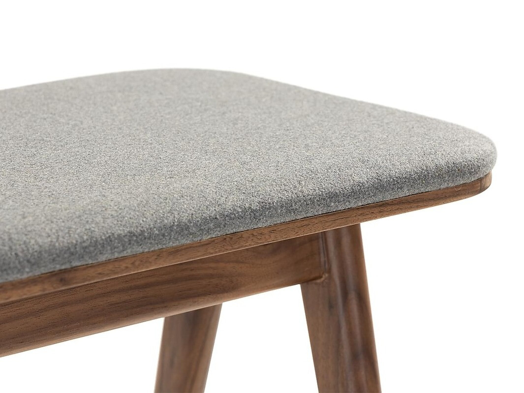 Banco Albelu 106 (Cinzento + Castanho escuro)