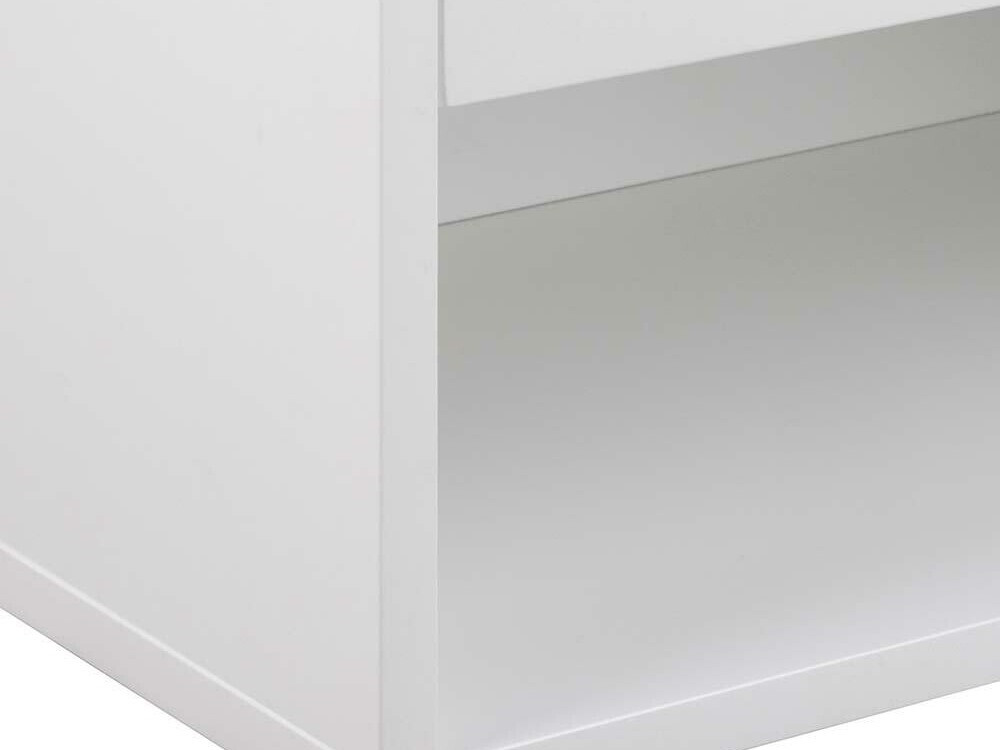 Mesa de cabeceira Norsica 600 (Branco)