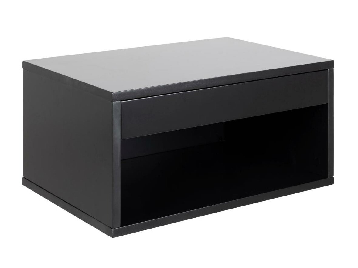 Mesa de cabeceira Norsica 600 (Preto)