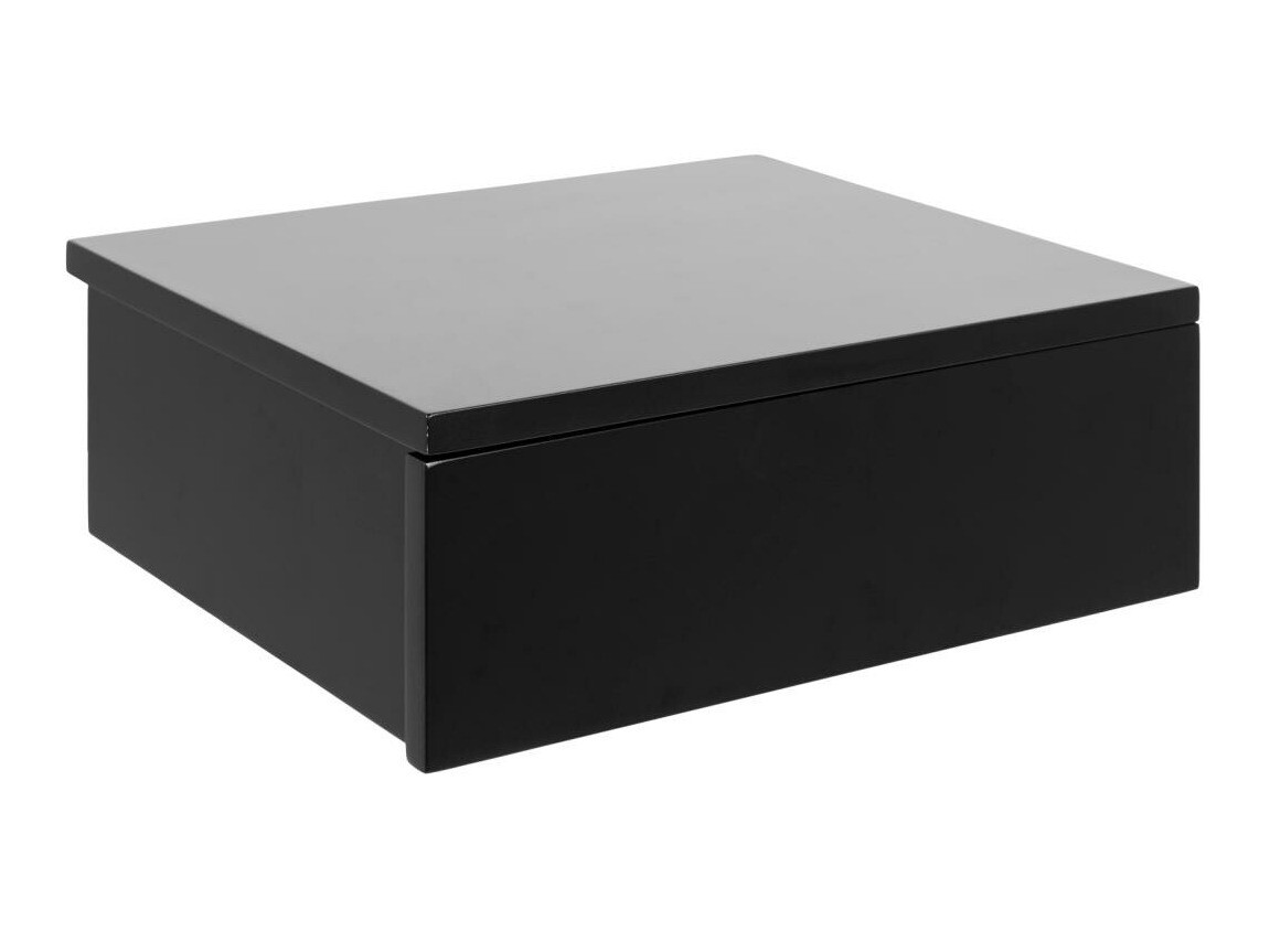 Mesa de cabeceira Norsica 601 (Preto)
