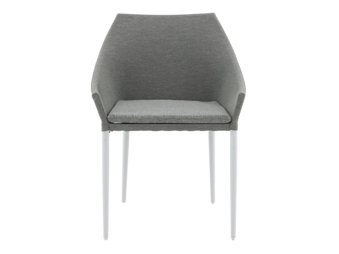 Cadeira para o exterior Dallas 2563 (Branco + Cinzento)