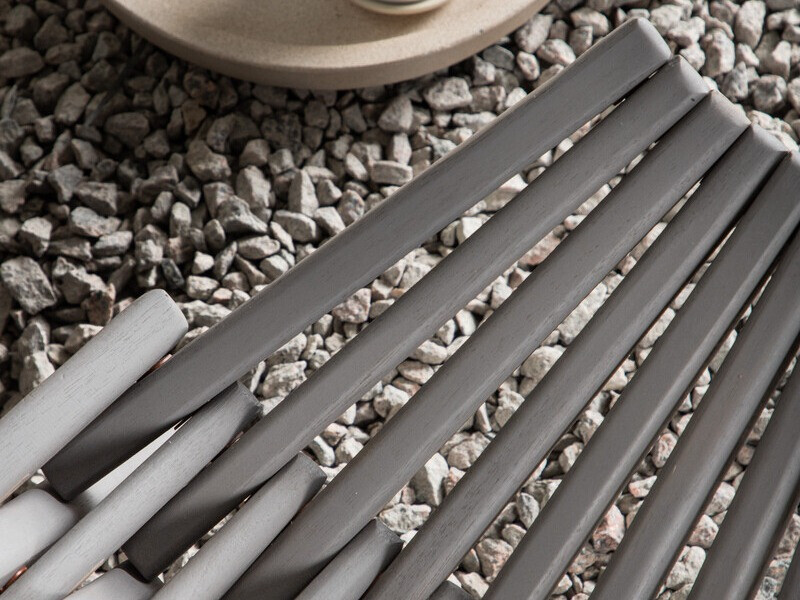 Cadeira para o exterior Dallas 2581 (Cinzento)