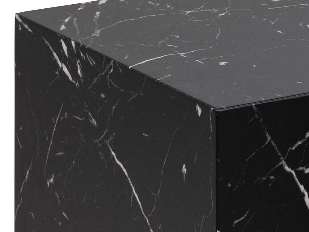 Conjunto de mesa de centro Norsica 603 (Mármore preto)