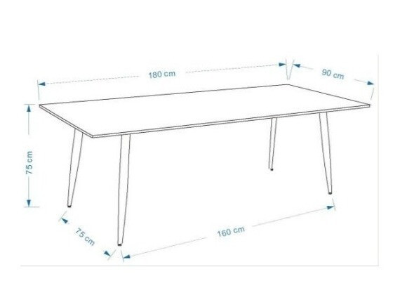 Conjunto para refeições Dallas 1763