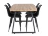 Conjunto para refeições Dallas 329 (Preto)