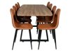 Conjunto para refeições Dallas 331 (Castanho + Preto)