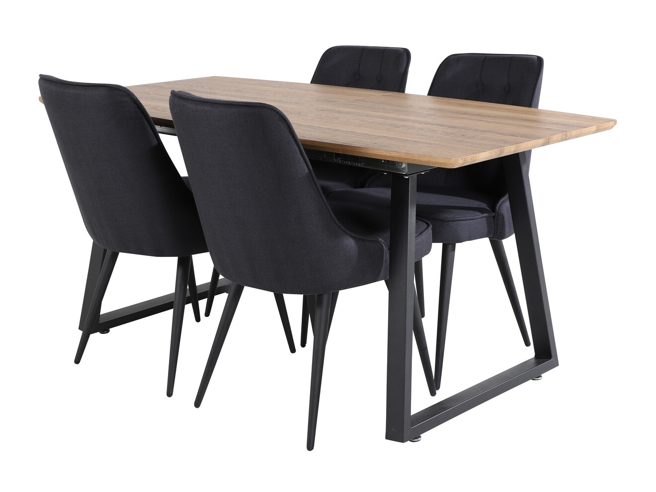 Conjunto para refeições Dallas 332 (Preto)