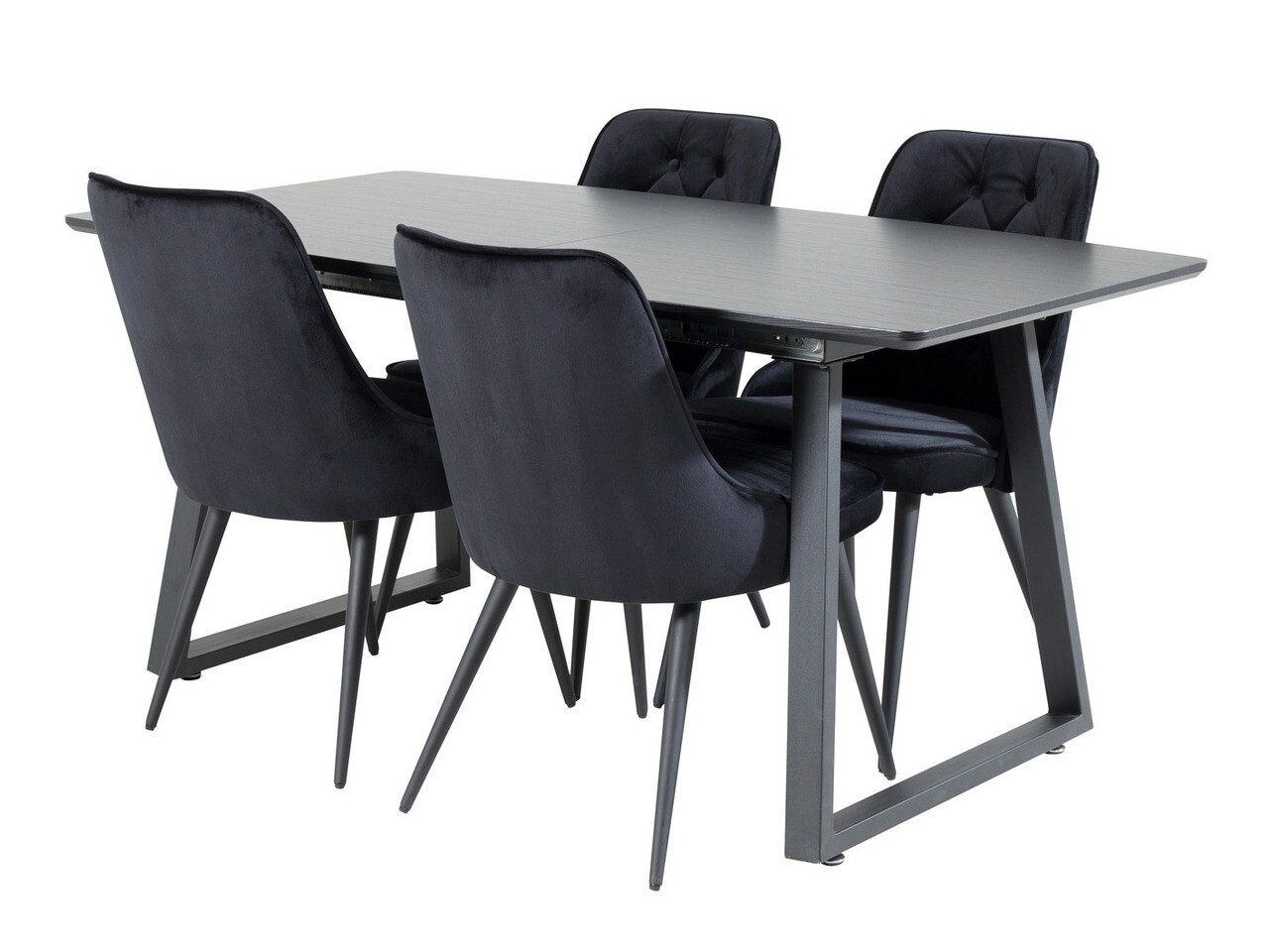 Conjunto para refeições Dallas 1993 (Preto)