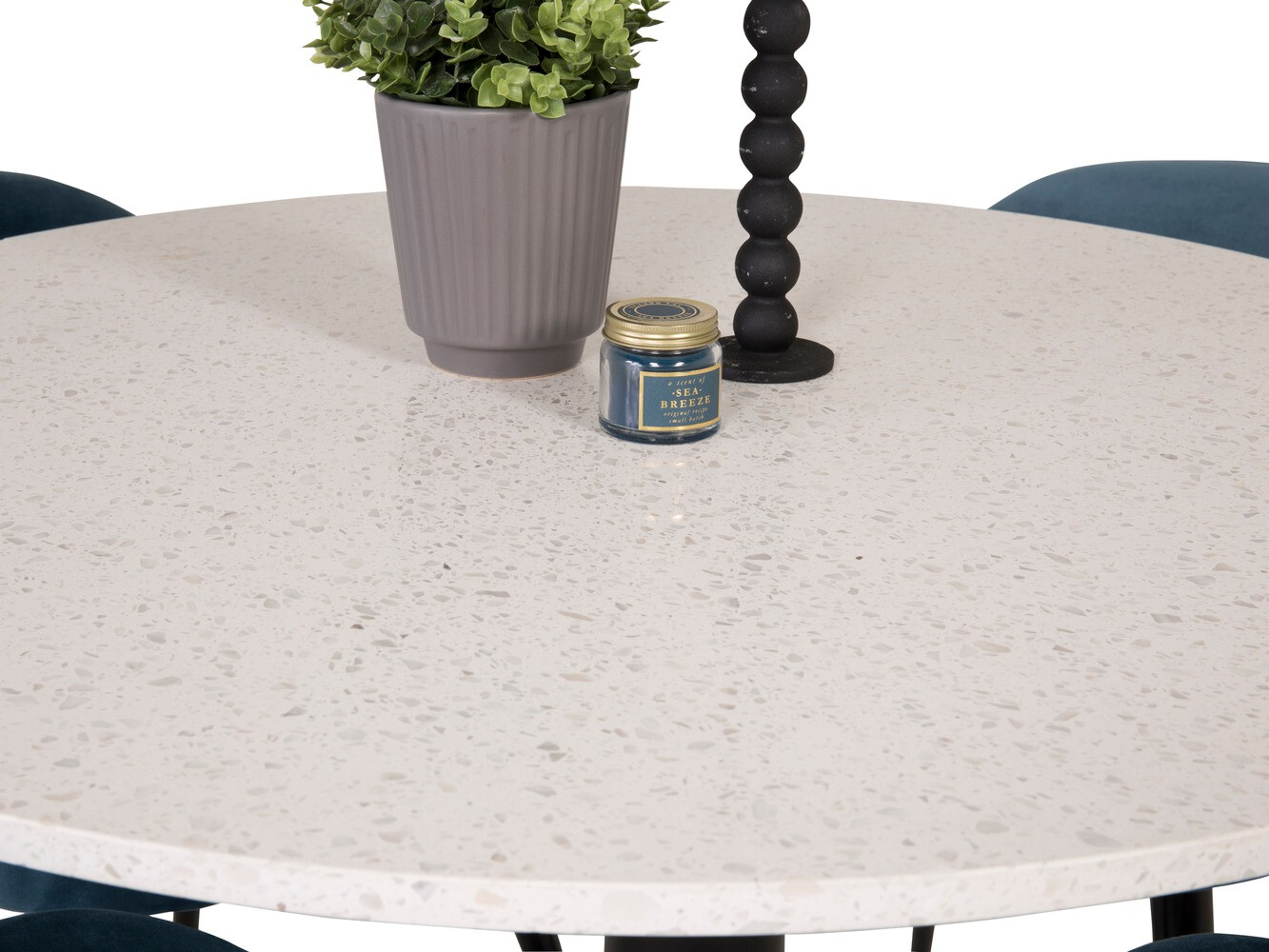 Conjunto para refeições Dallas 1107 (Azul escuro + Preto)