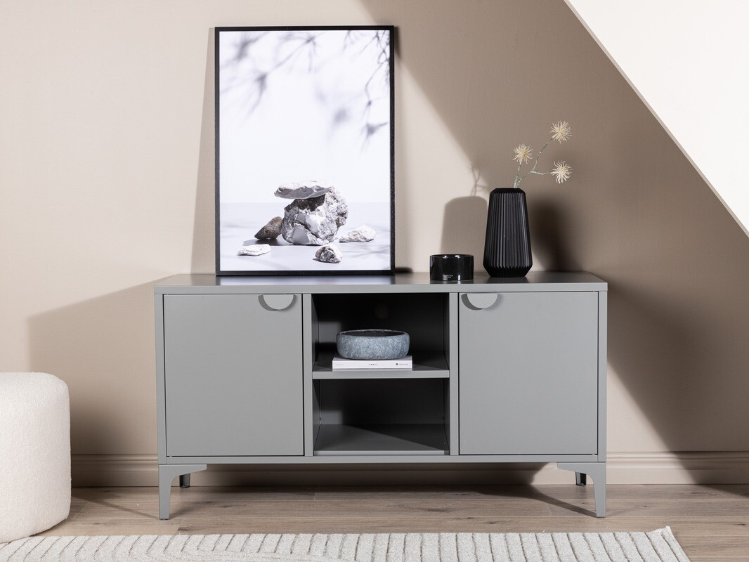 Móvel de TV Romcamu 100 (Cinzento)