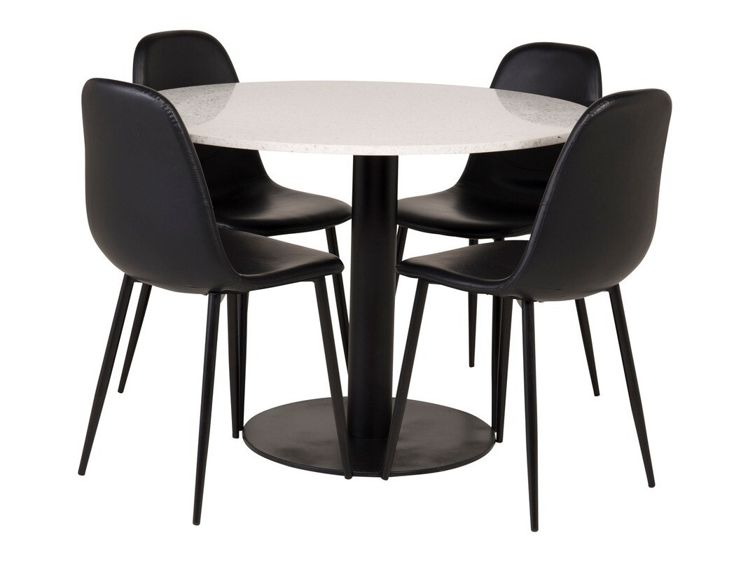 Conjunto para refeições Dallas 1109 (Preto)