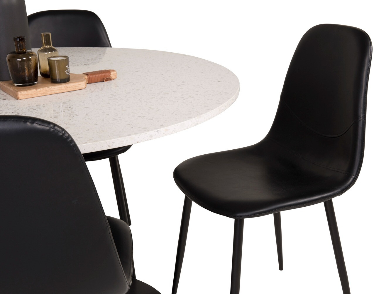 Conjunto para refeições Dallas 1109 (Preto)