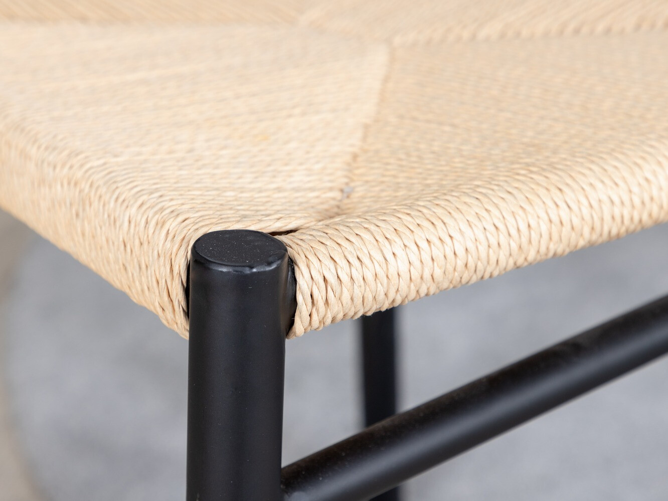 Conjunto para refeições Dallas 1137 (Madeira clara + Preto)