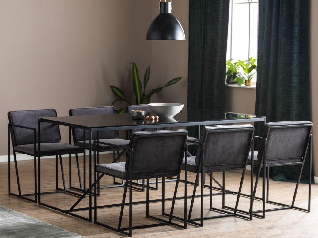 Conjunto para refeições Concept 55 156 (Cinzento + Preto)