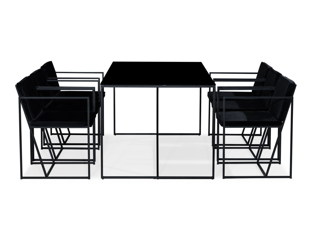 Conjunto para refeições Concept 55 156 (Preto)