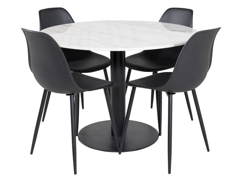 Conjunto para refeições Dallas 1304 (Preto)