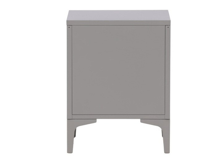 Mesa de cabeceira Romcamu 101 (Cinzento)