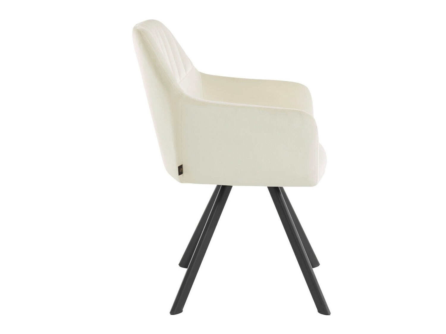 Conjunto de cadeiras Denton 149 (Creme + Preto)