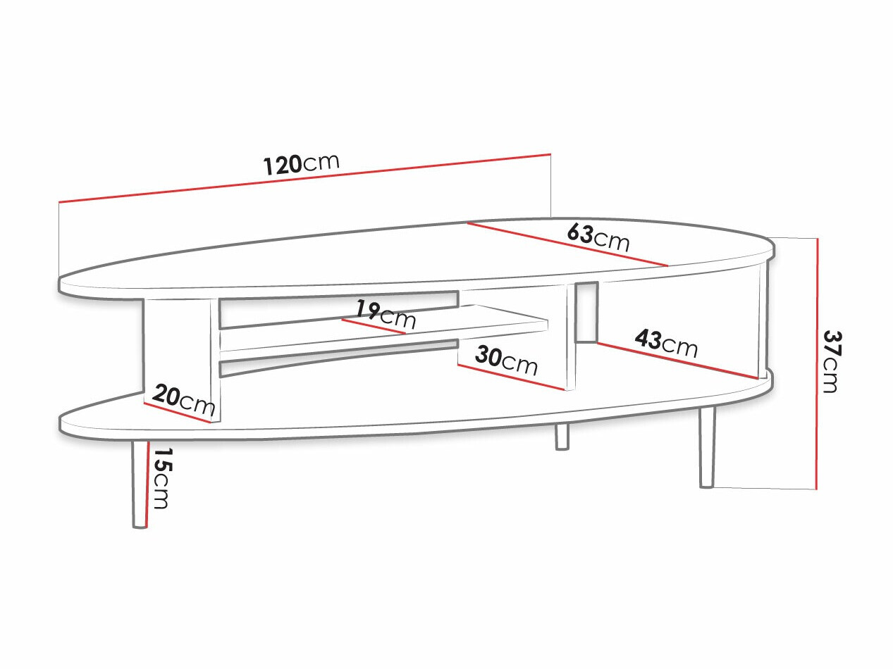 Mesa de centro Ferenou 103