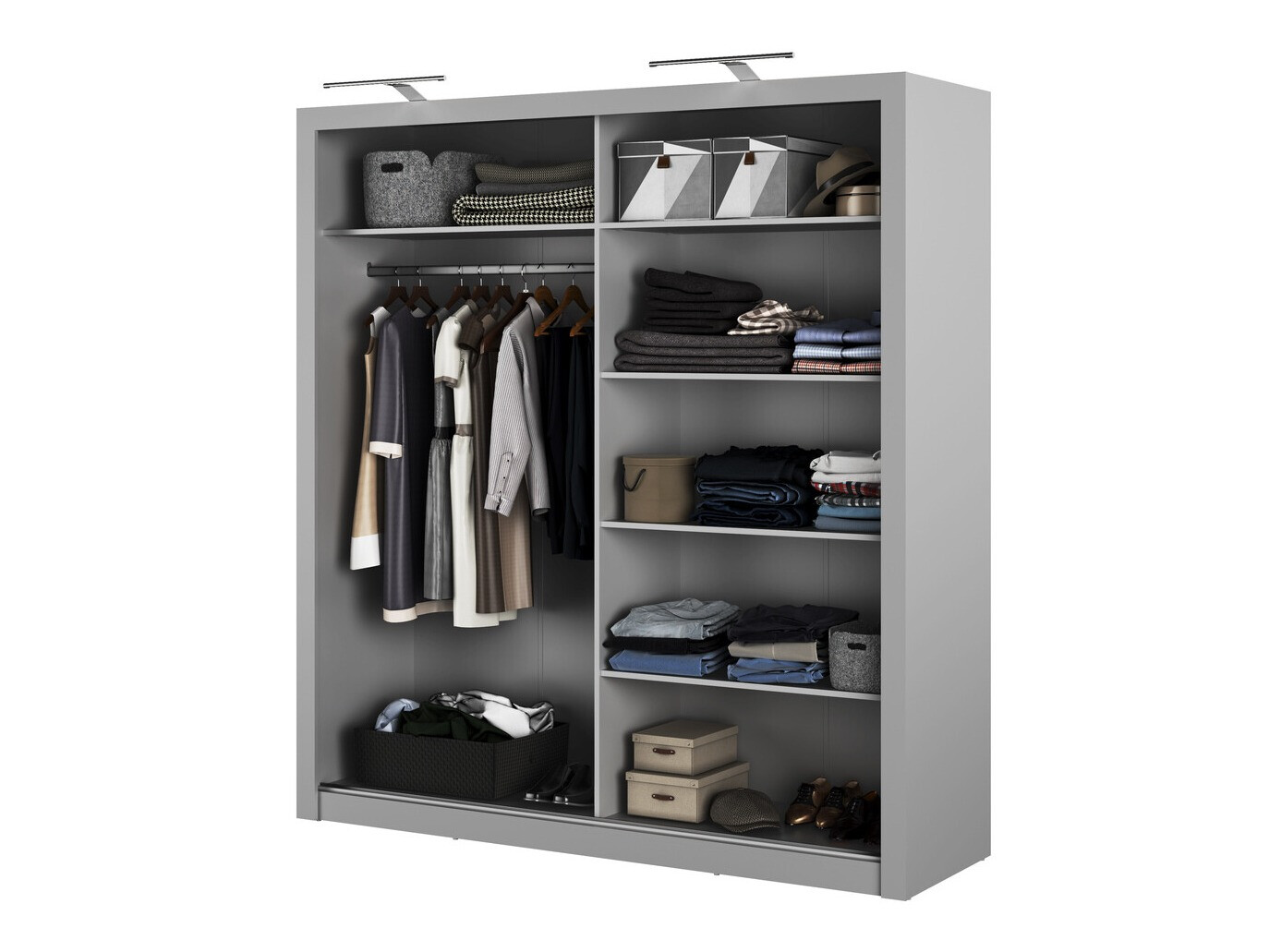 Roupeiro Cirdelu 114 (Cinzento)