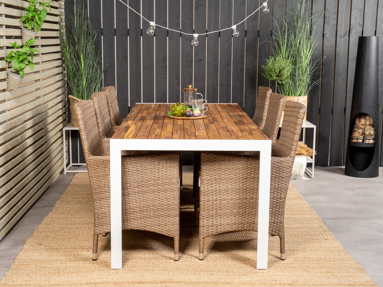 Conjunto de mesa e cadeiras Dallas 614