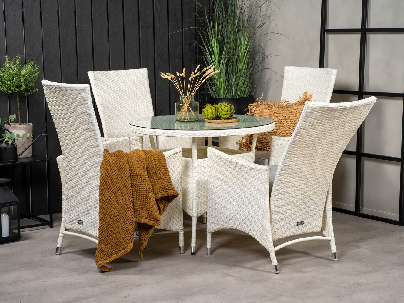 Conjunto de mesa e cadeiras Dallas 621