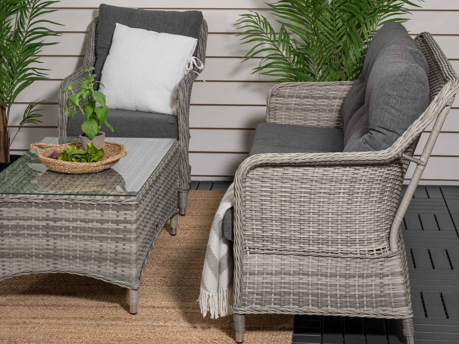 Conjunto de mobiliário para o exterior Dallas 655