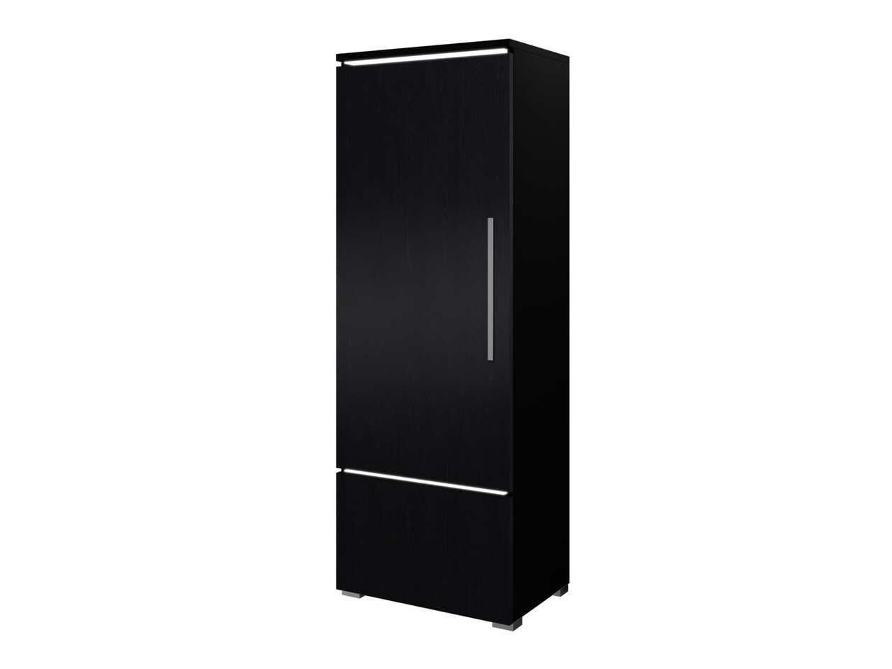 Estante Austin AH100 (Preto + Carvalho preto)