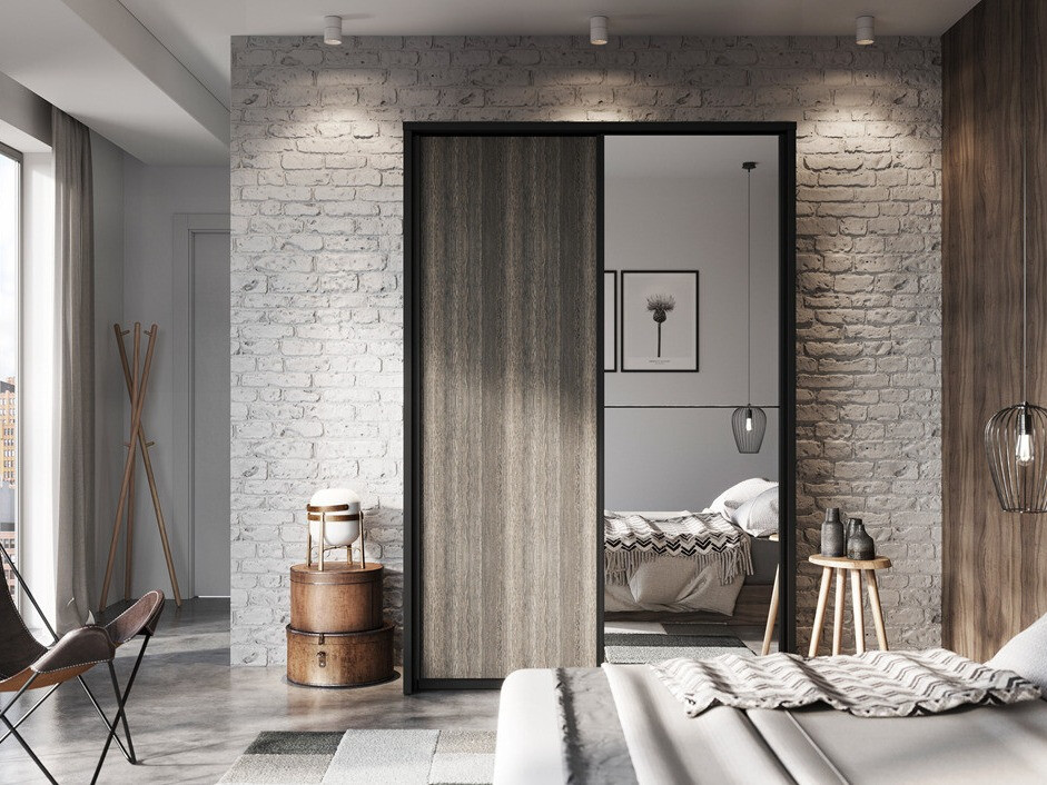 Roupeiro Fresno 122 (Preto + Wenge)