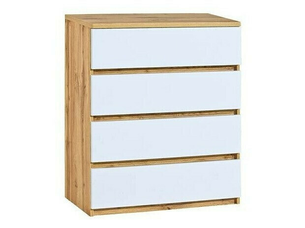 Cómoda Evaropha 104 (Carvalho wotan + Branco)