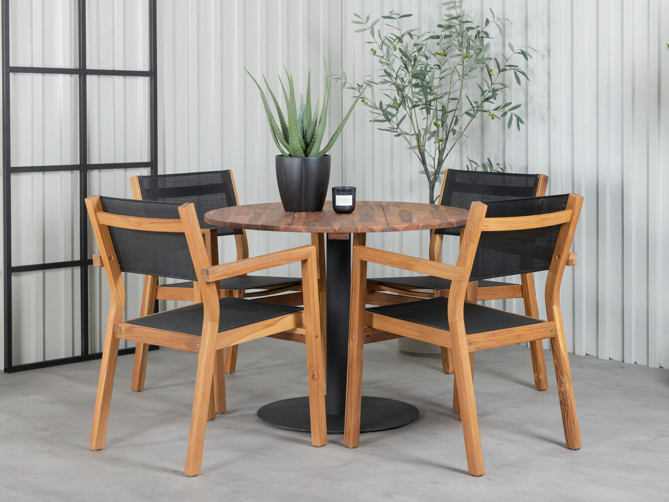 Conjunto de mesa e cadeiras Dallas 2871