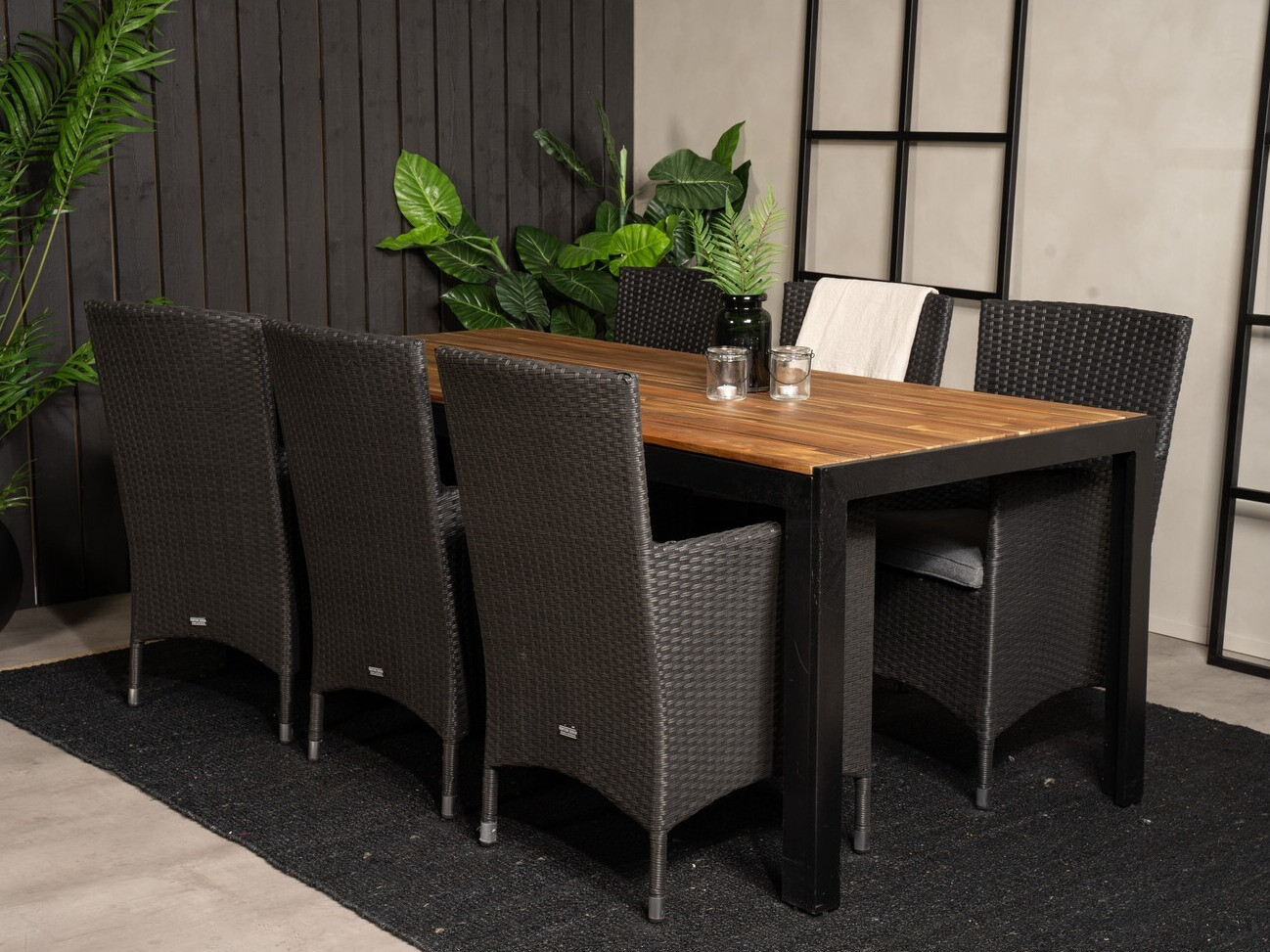 Conjunto de mesa e cadeiras Dallas 2971