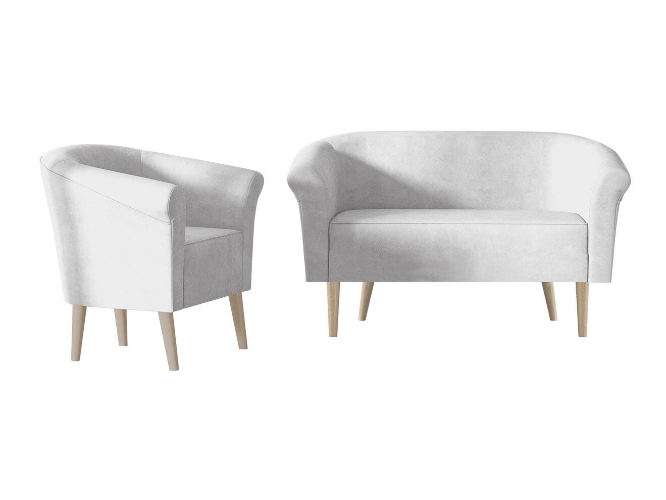 Conjunto de mobiliário com estofo Arvada 113 (Manila 13)