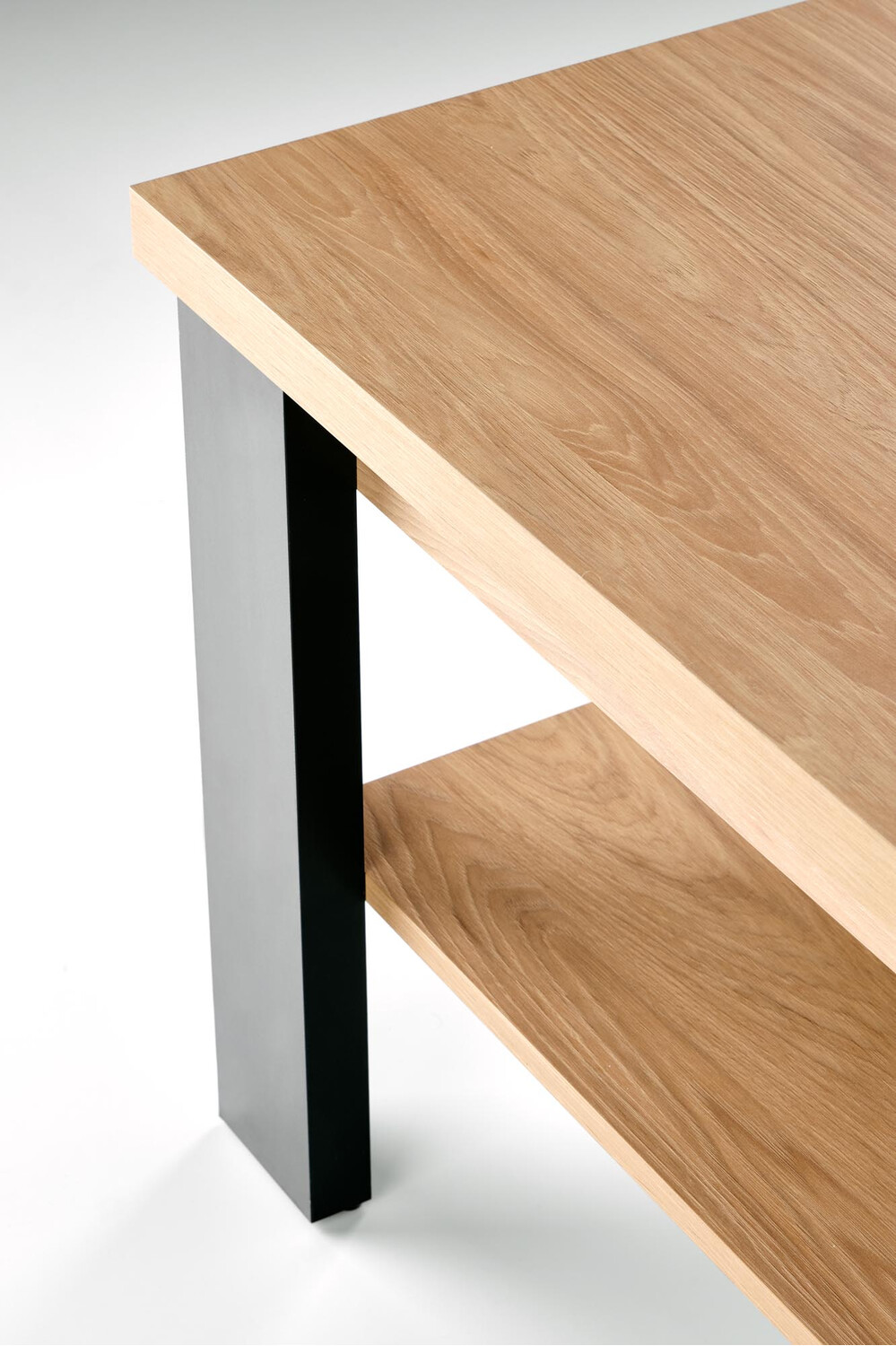 Mesa para revistas Houston 1274 (Hickory carvalho + Preto)