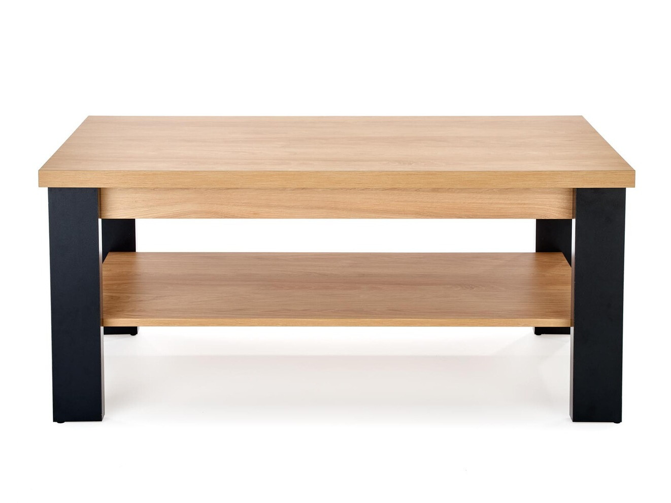Mesa para revistas Houston 1274 (Hickory carvalho + Preto)