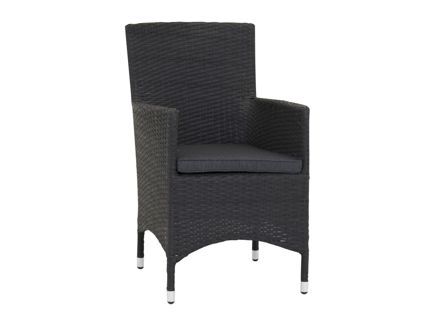 Poltrona para o exterior Dallas 739 (Preto + Cinzento)