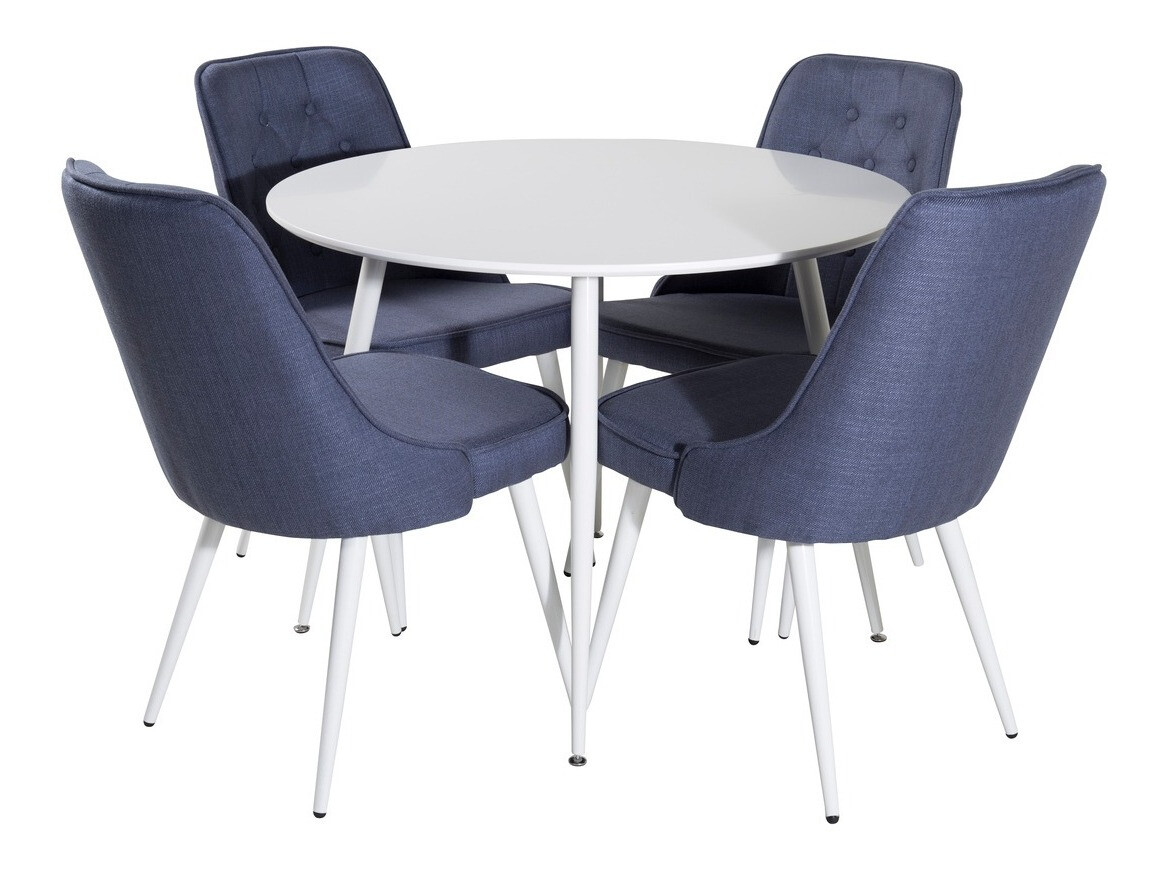 Conjunto para refeições Dallas 1535 (Azul + Branco)