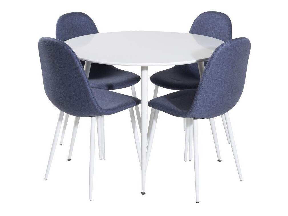 Conjunto para refeições Dallas 1540 (Azul + Branco)